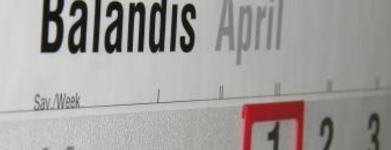 Balandžio pirmosios ekskursija